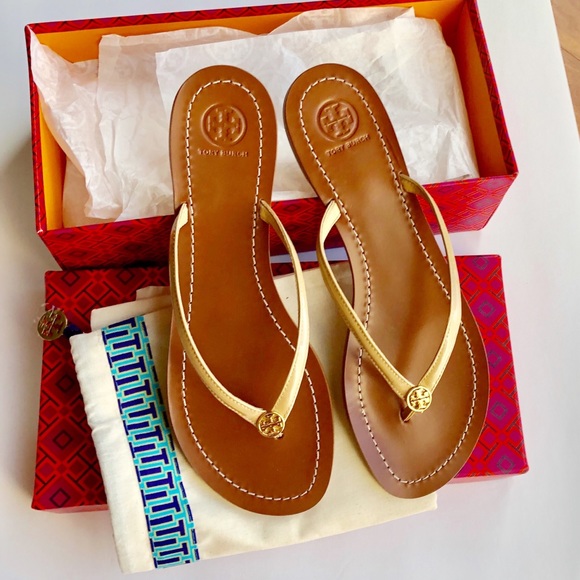 Tory Burch Shoes - New Tory Burch Terra Sun Beige Sandals Size 11